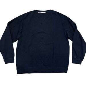 Men's Cutter & Buck XL V Neck Navy Pullover Sweater